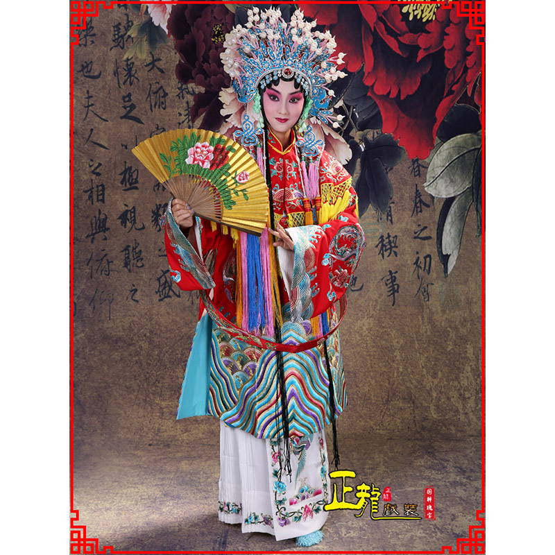 尉犁凤袍杨贵妃贵妃醉酒 软绉团凤女蟒