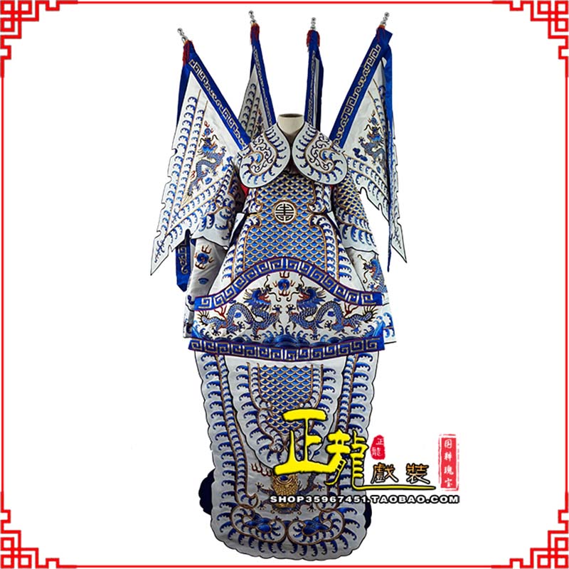 尉犁武生武将大靠祥龙勾金